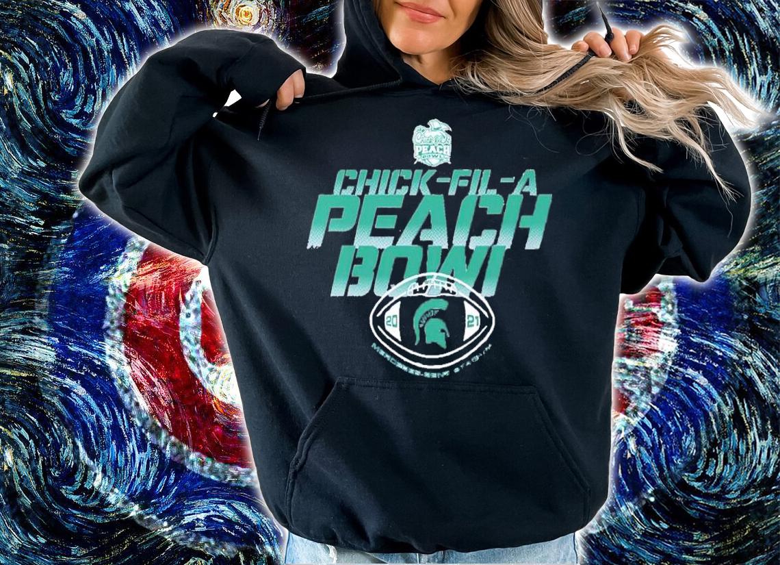 2021 Chick-fil-a Peach Bowl Michigan State Shirt t-shirt hoodie