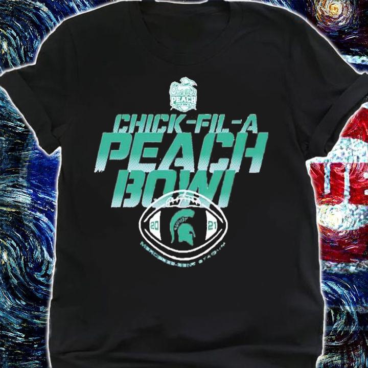 2021 Chick-fil-a Peach Bowl Michigan State Shirt t-shirt shirt