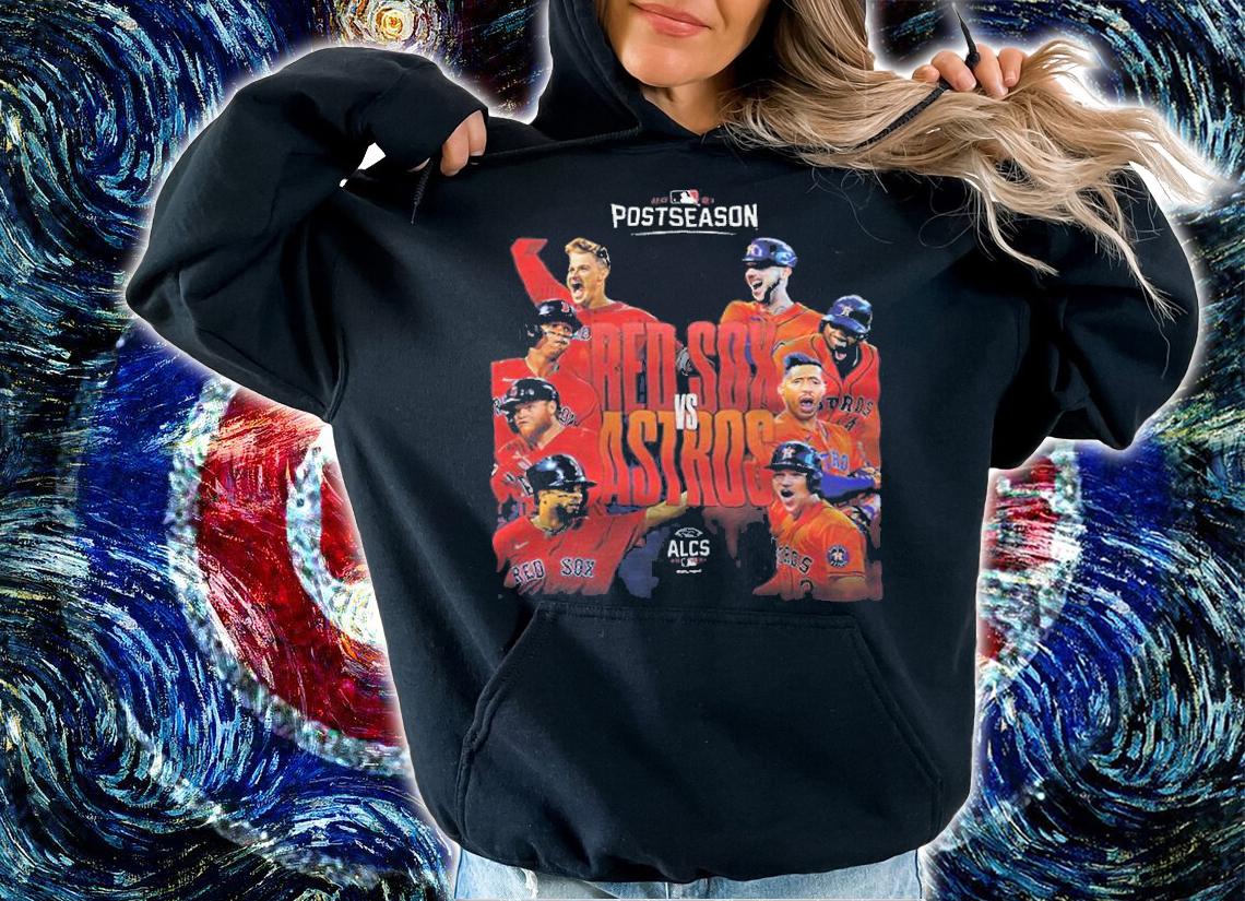 2021 postseason red sox and astros player shirt t-shirt