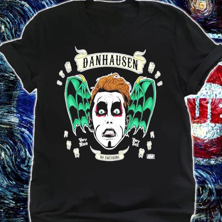 All Elite Wrestling Danhausen No Swearing Shirt t-shirt shirt