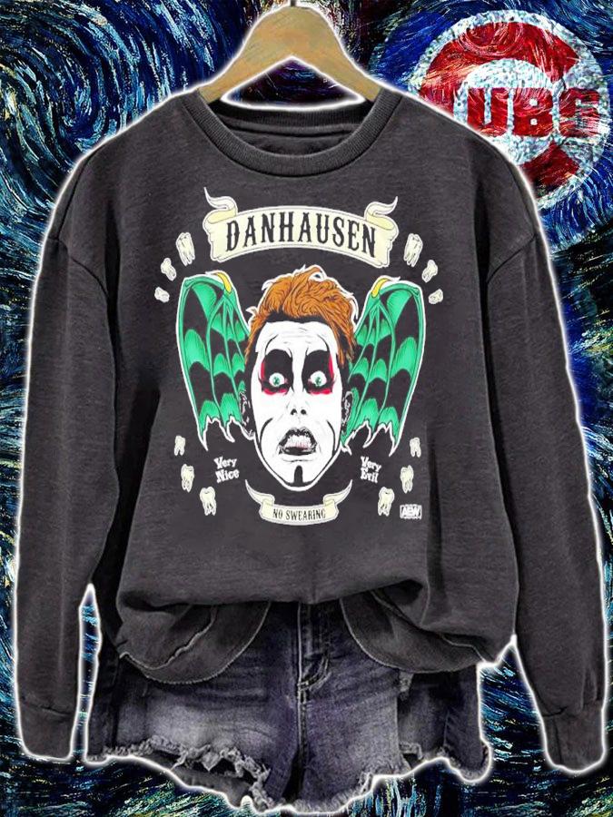 All Elite Wrestling Danhausen No Swearing Shirt t-shirt sweatshirt