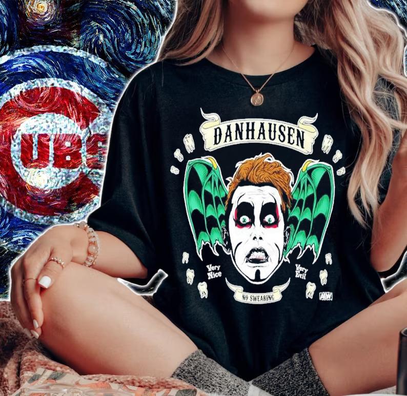 All Elite Wrestling Danhausen No Swearing Shirt t-shirt woman shirt