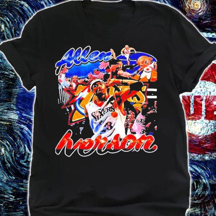 Allen Iverson The Answer Philadelphia 76ers Shirt t-shirt