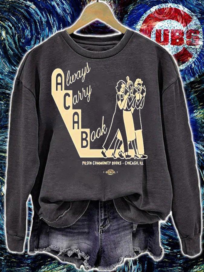 Always Carry A Book Pilsen Community Books Chicago Ill T-Shirt t-shirt sweatshirt