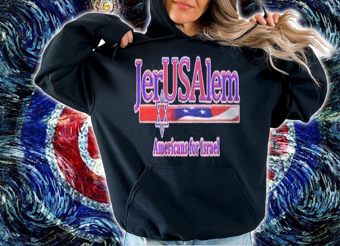 Americans For Jerusalem Israel Christian Gift Ideas Shirt t-shirt