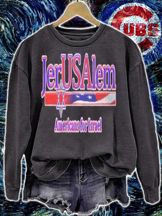 Americans For Jerusalem Israel Christian Gift Ideas Shirt t-shirt