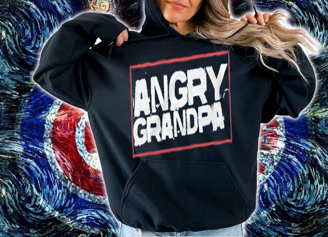 Angry Grandpa logo T-shirt t-shirt hoodie