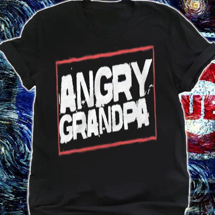 Angry Grandpa logo T-shirt t-shirt shirt