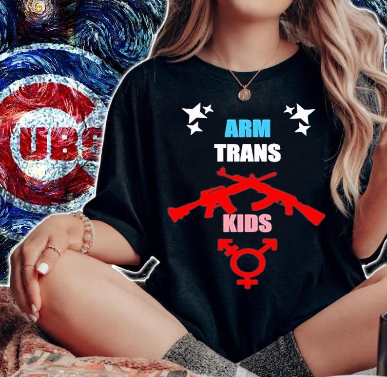 Arm Trans Kids Call Fascist Greg Abbott 512-463-2000 T-Shirt t-shirt woman shirt