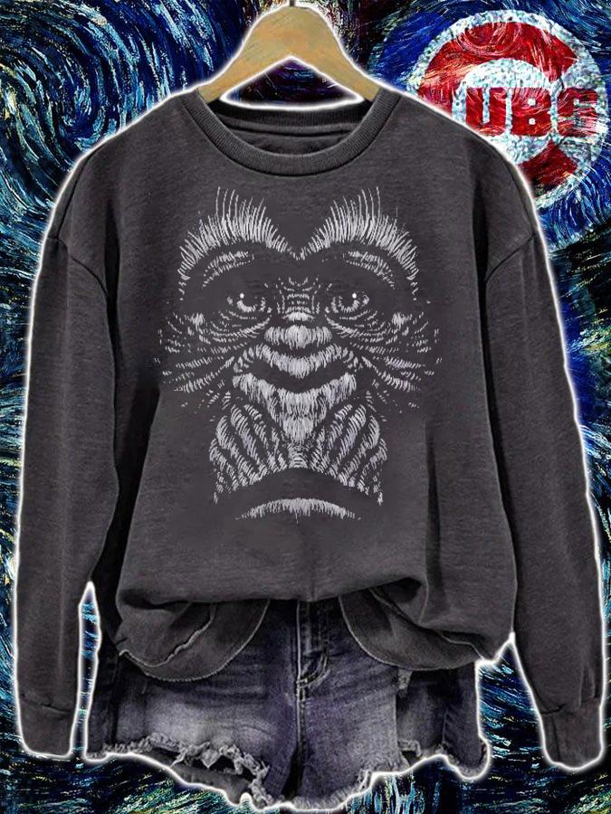 Artistic Hand Drawn Gorilla Face Gifts For Lovers Monkey T-shirt t-shirt