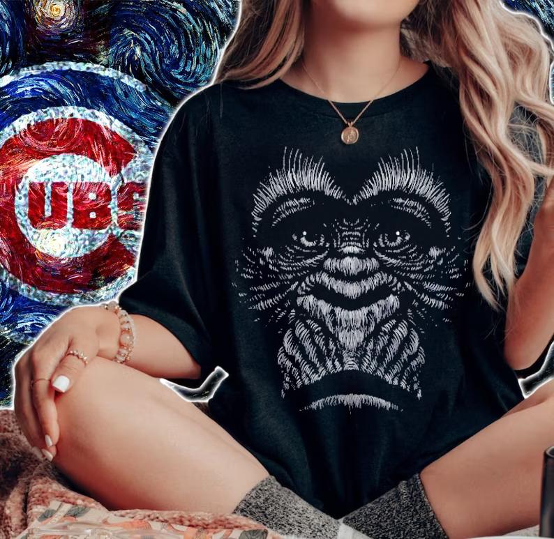 Artistic Hand Drawn Gorilla Face Gifts For Lovers Monkey T-shirt t-shirt