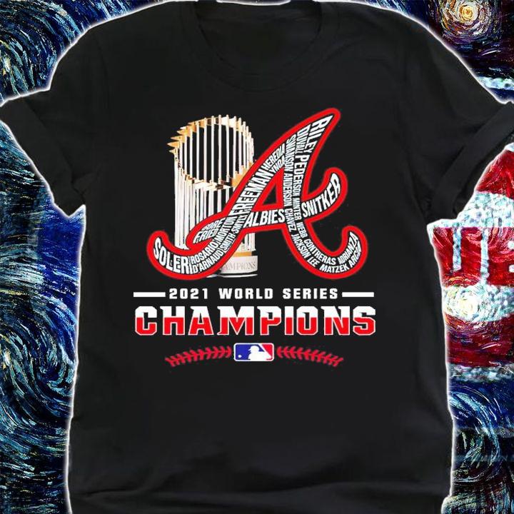 Atlanta Braves 2021 World Series Champions T-Shirt t-shirt shirt