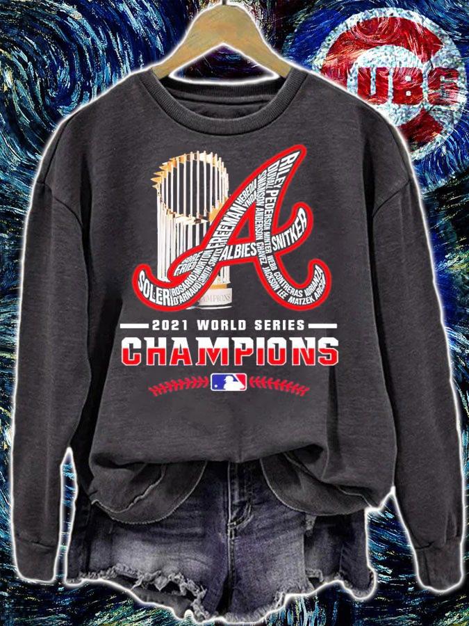 Atlanta Braves 2021 World Series Champions T-Shirt t-shirt sweatshirt