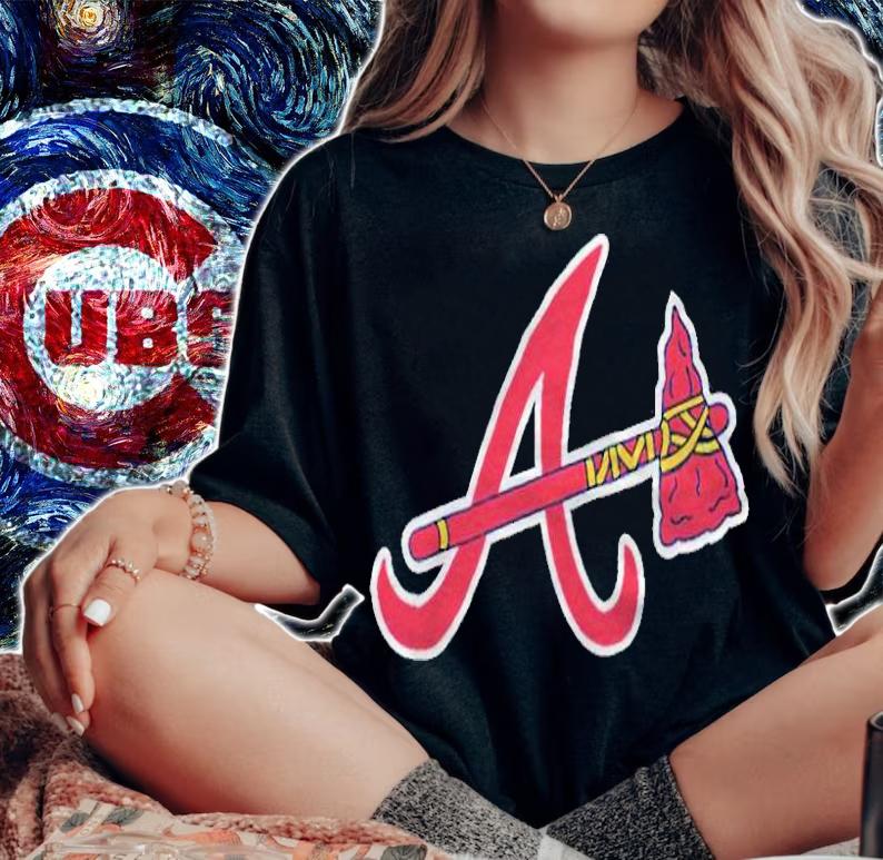 Atlanta Braves team logo 2021 T-shirt t-shirt woman shirt