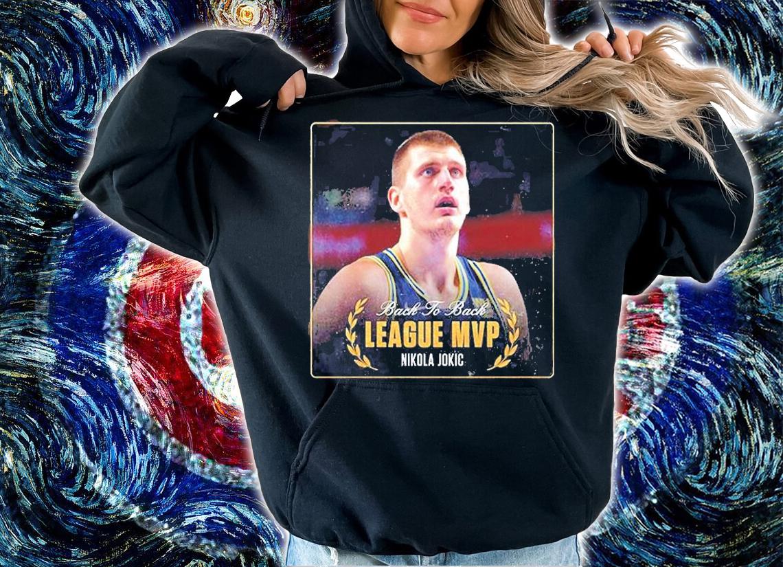 Back To Back League MVP Nikola Jokic Denver Nuggets T-Shirt t-shirt