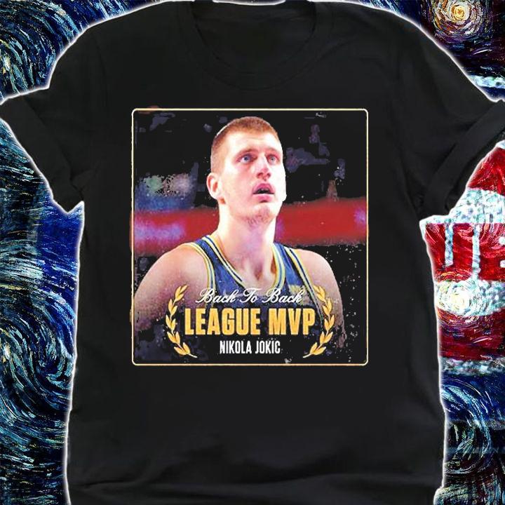 Back To Back League MVP Nikola Jokic Denver Nuggets T-Shirt t-shirt