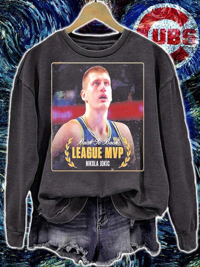 Back To Back League MVP Nikola Jokic Denver Nuggets T-Shirt t-shirt