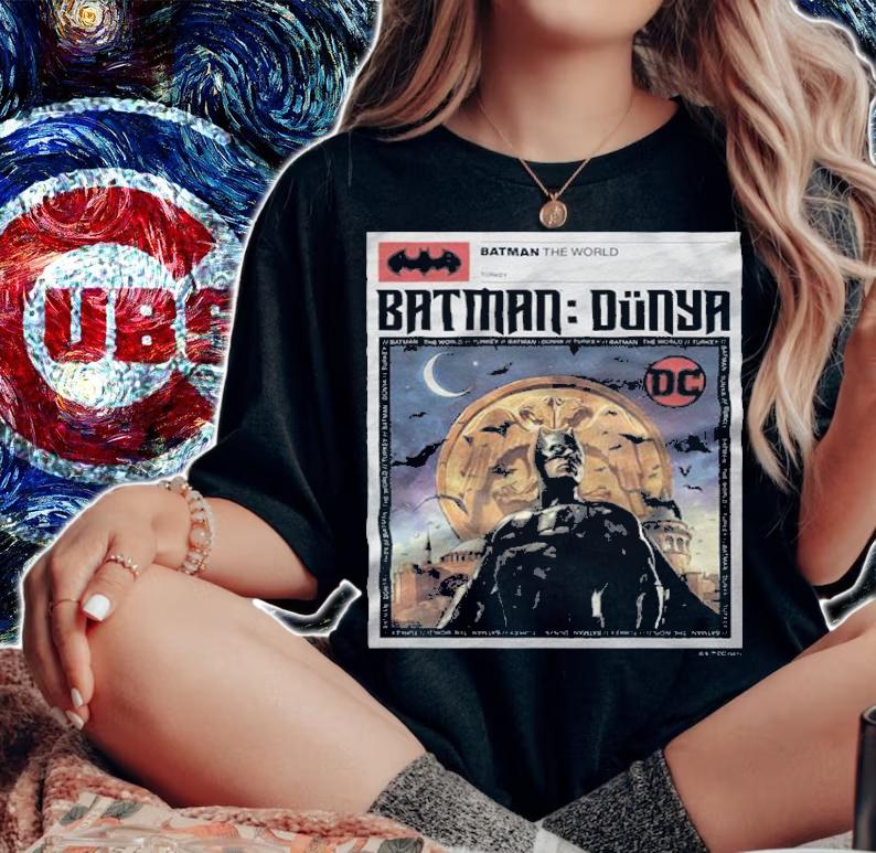 Batman The World Turkey T-shirt t-shirt