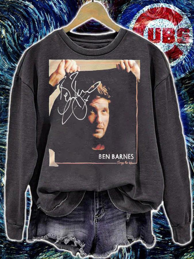 Ben Barnes songs for you signature t-shirt