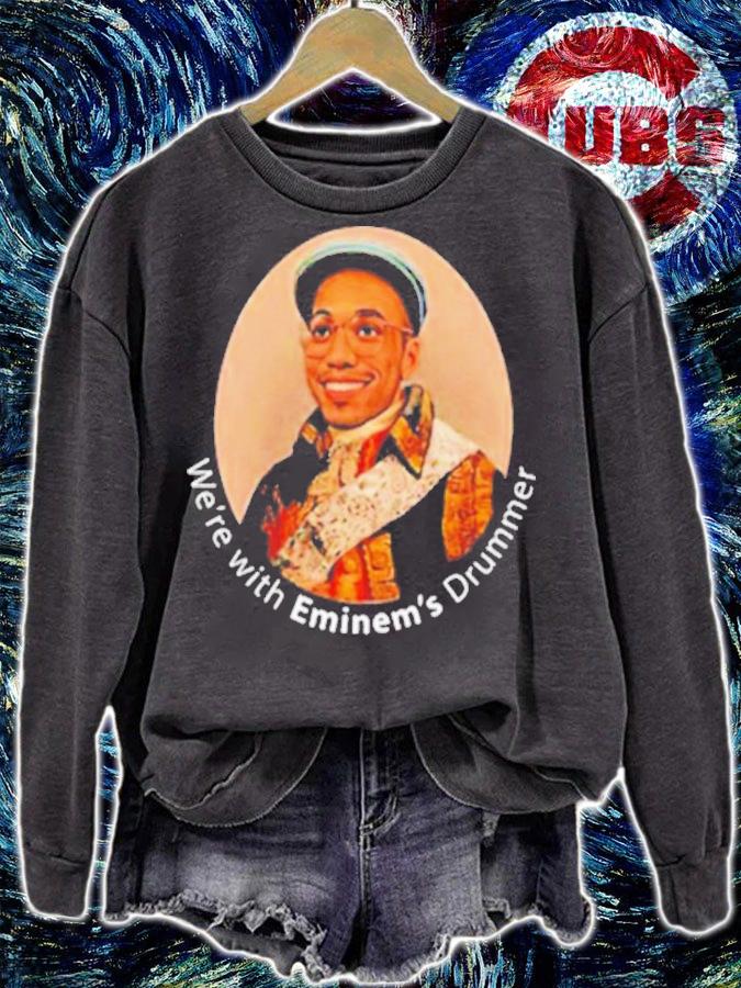 Best Anderson Paak We're With Eminem's Drummer Shirt t-shirt sweatshirt