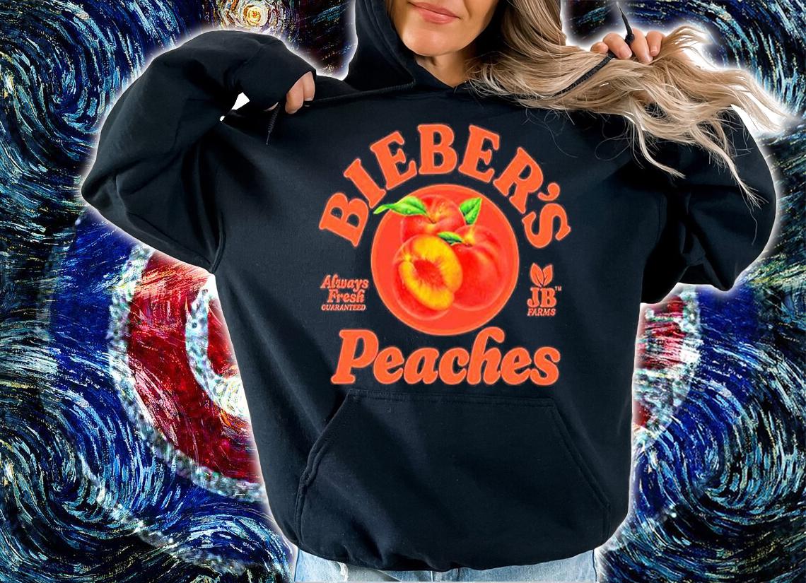 Biebers Peaches Jb Farms T-Shirt t-shirt
