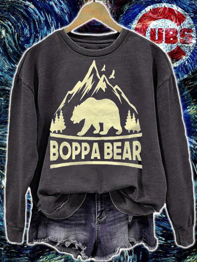 Boppa Bear Bear Tshirt Matching Family Camping Gift Shirt t-shirt