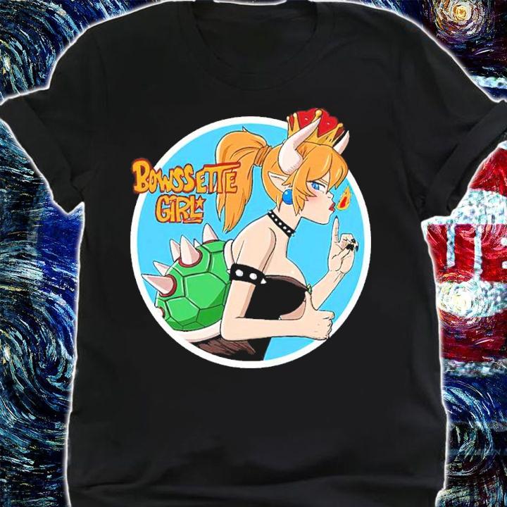 Bowsette Girl shirt t-shirt shirt