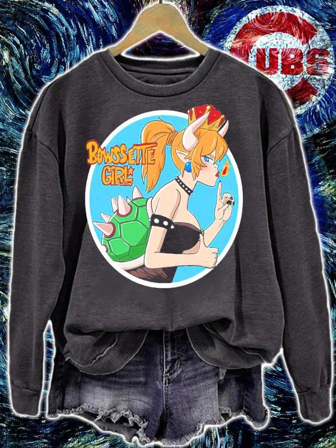 Bowsette Girl shirt t-shirt sweatshirt
