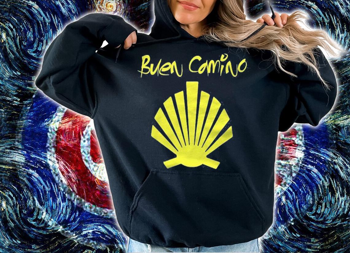 Buen Camino Santiago De Compostela Pilgrim Hiking Spain Gift T-shirt t-shirt