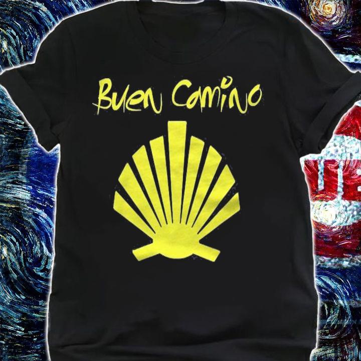 Buen Camino Santiago De Compostela Pilgrim Hiking Spain Gift T-shirt t-shirt