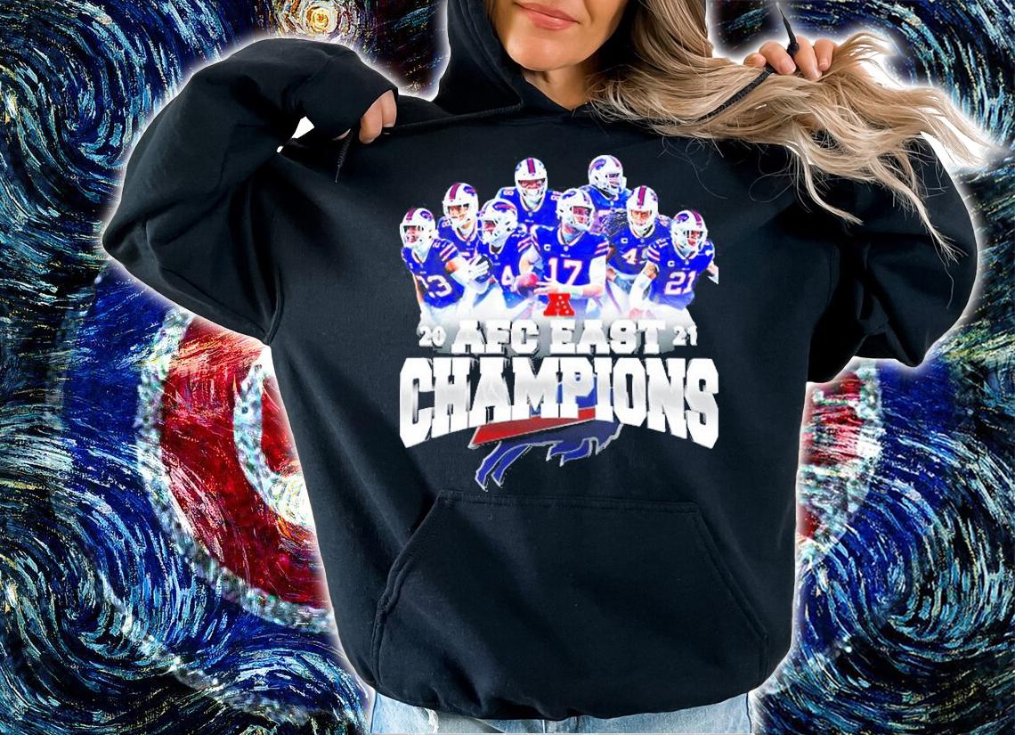 Buffalo Bills Wins Champions 2022 AFC East Championship T-Shirt t-shirt
