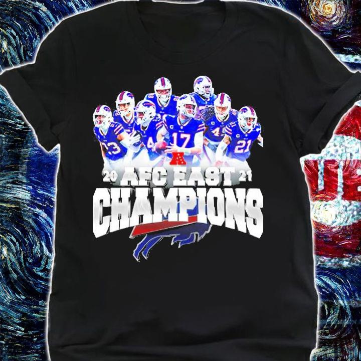 Buffalo Bills Wins Champions 2022 AFC East Championship T-Shirt t-shirt