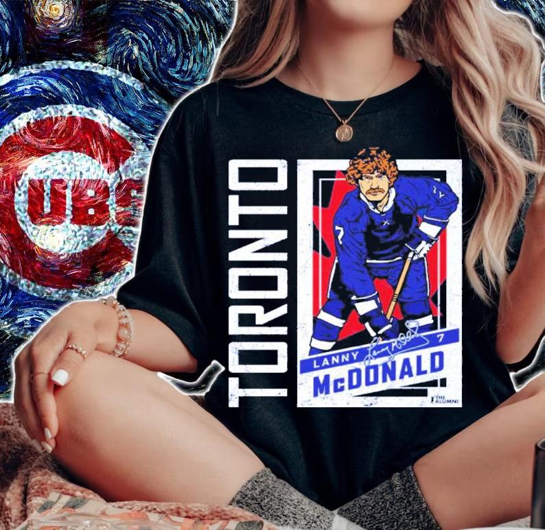 Lanny McDonald Toronto Sports Signatures Shirt t-shirt