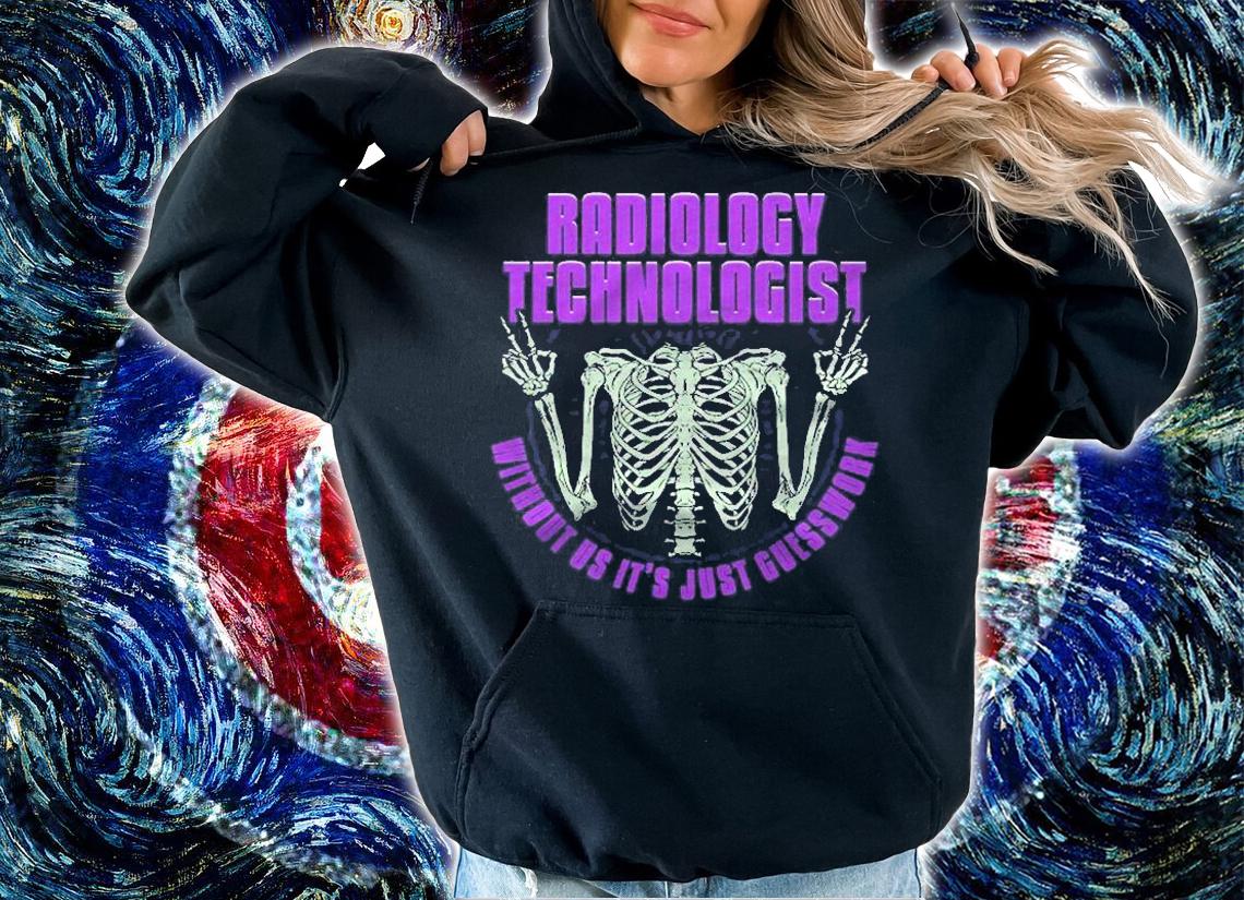 Radiology Technologist Skeleton Peace Sign Shirt t-shirt