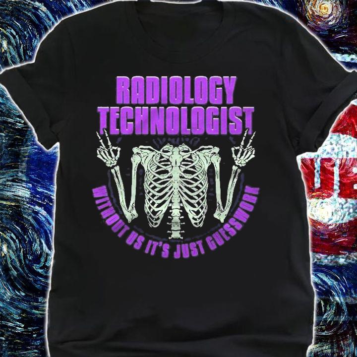 Radiology Technologist Skeleton Peace Sign Shirt t-shirt
