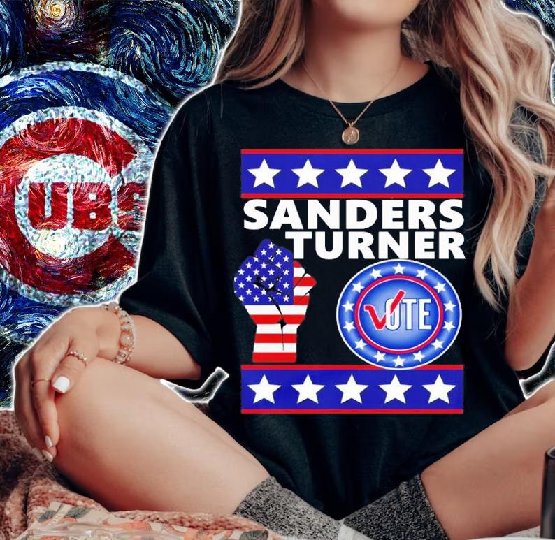 Sanders Turner America Political shirt t-shirt woman shirt