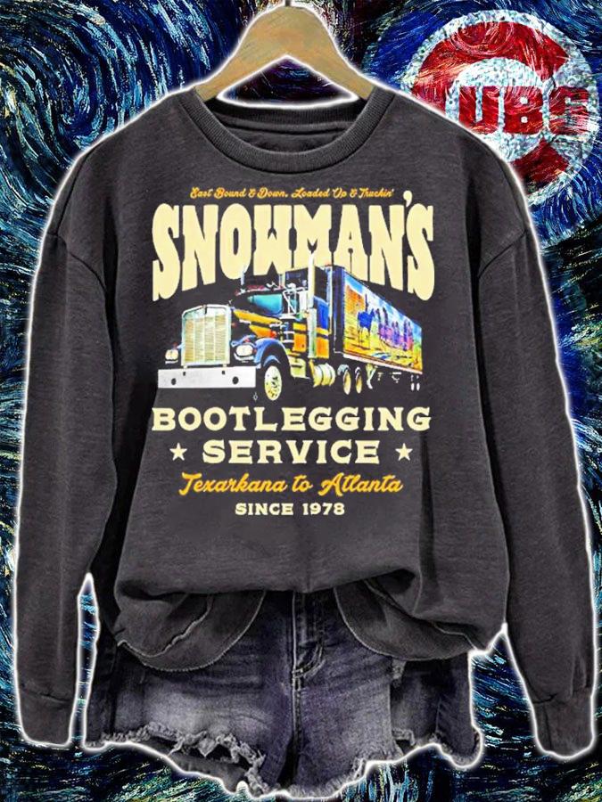 Snowman's Bootlegging Service Texarkana Atlanta Since 1978 Shirt t-shirt sweatshirt