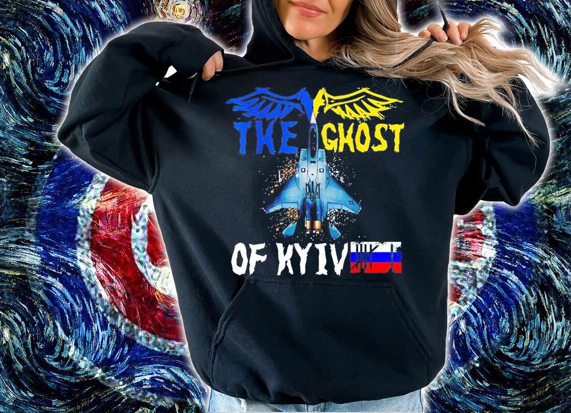The Ghost Of Kyiv I Stand With Ukraine T-Shirt t-shirt