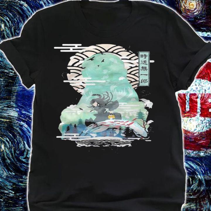 Demon Slayer Tokitou Muichirou Japanese style T-shirt t-shirt