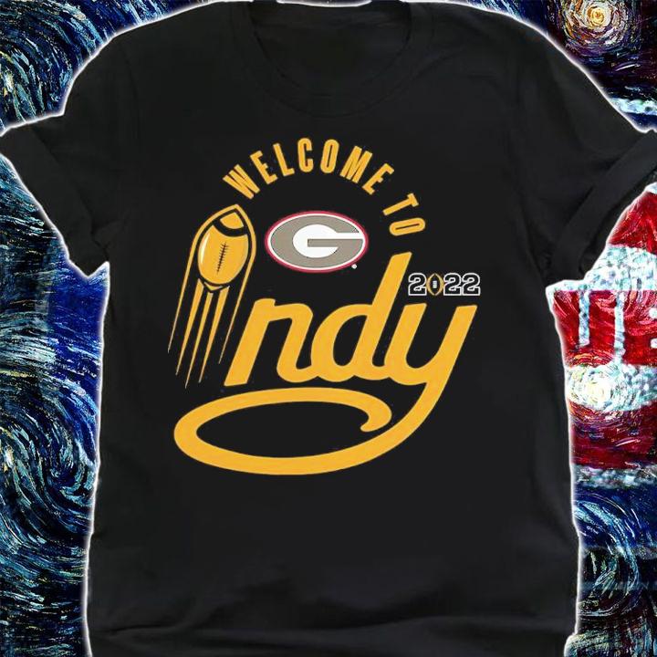 Georgia Bulldogs Black College Football Playoff 2022 National Championship Game Bound Sideline Shirt t-shirt