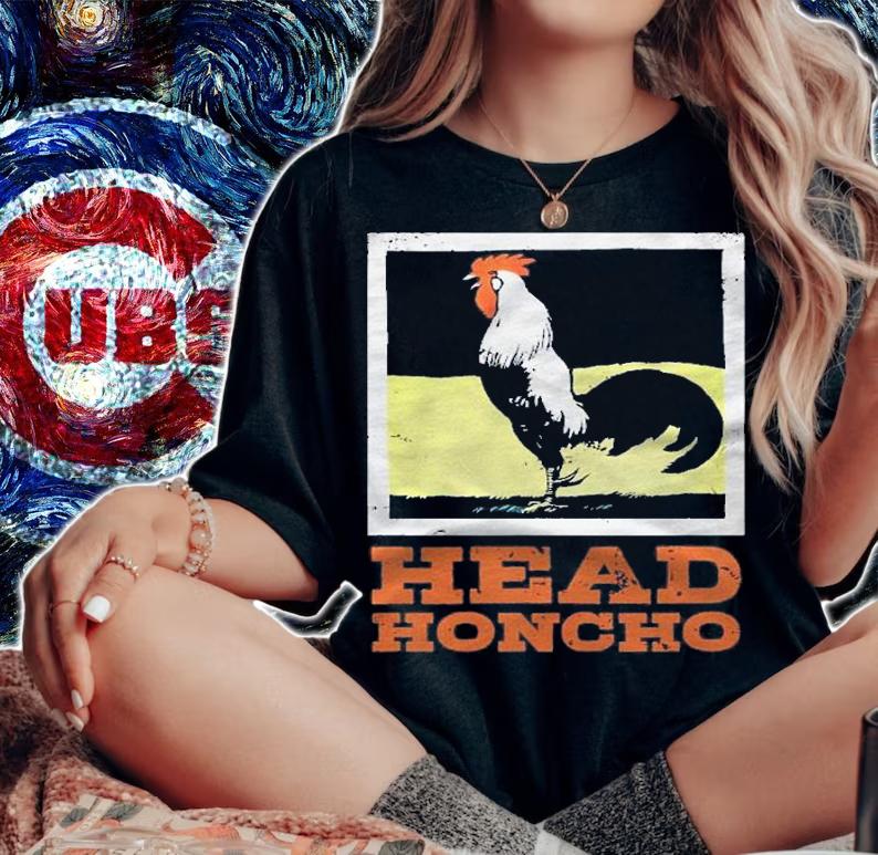 Head Honcho Vintage Rooster Illustration Perfect Boss Gift Shirt t-shirt