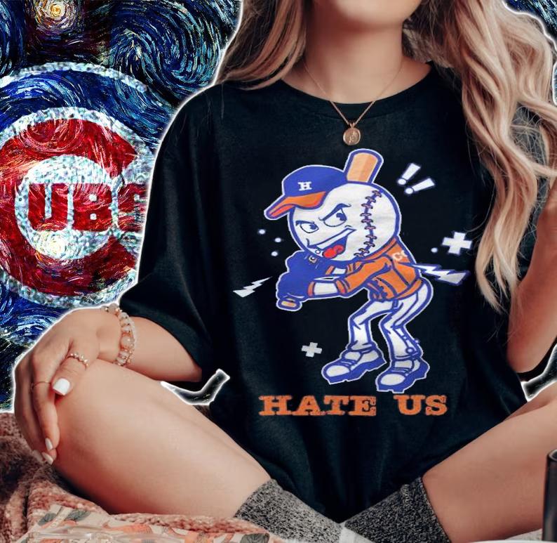 Houston Astros Baseball Hate Us Shirt t-shirt