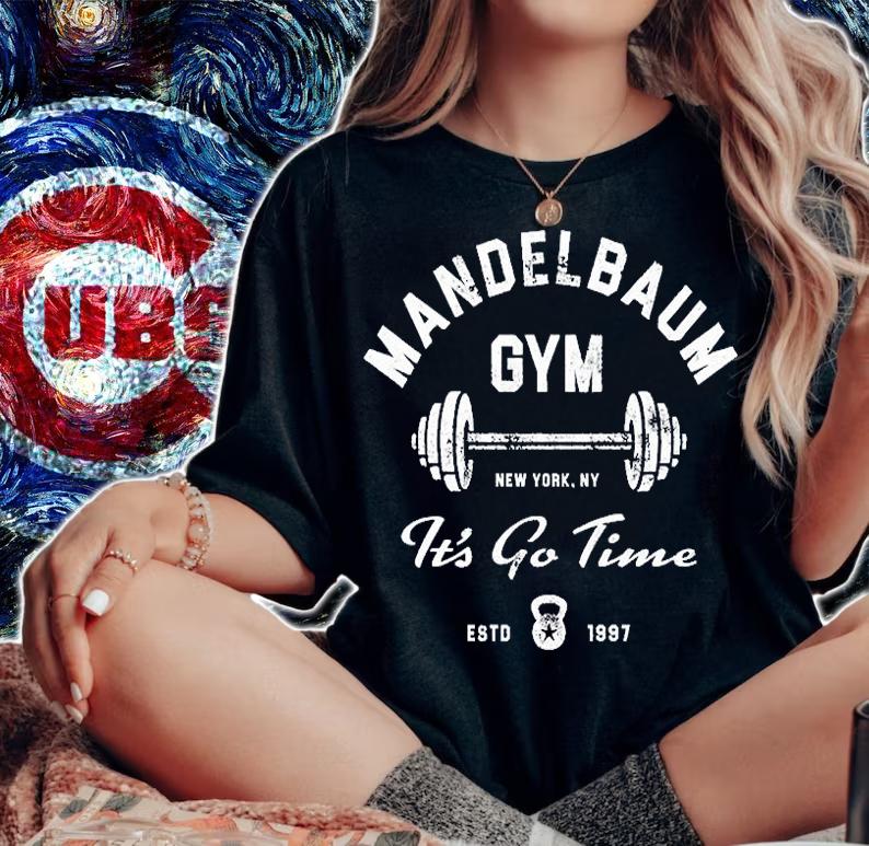 Mandelbaum Gym It's Go Time T-Shirt t-shirt woman shirt