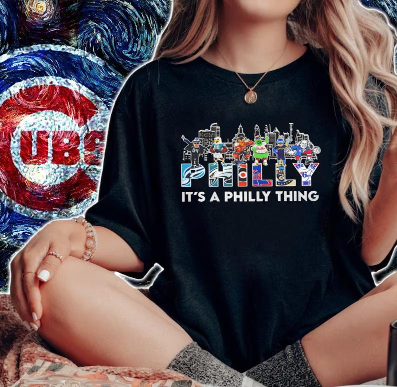 Philly Its A Philly Thing Philadelphia Sports Teams t-shirt woman shirt