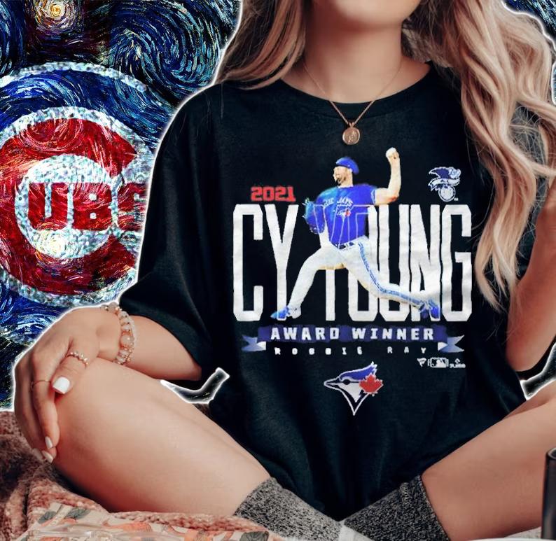 Robbie Ray Toronto Blue Jays Cy Young Award Winner 2021 T-shirt t-shirt woman shirt