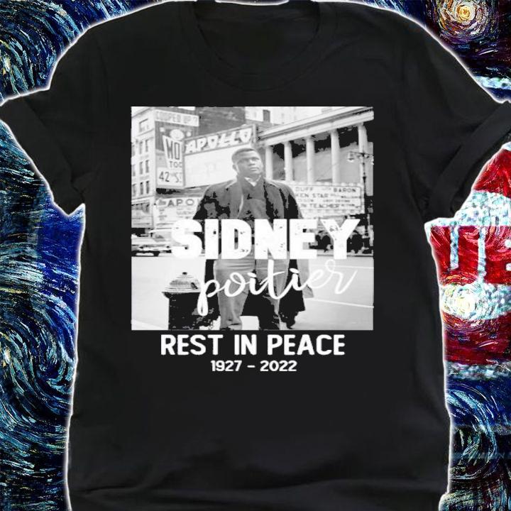 Sidney Poitier Rest In Peace 1927-2022 Shirt t-shirt shirt