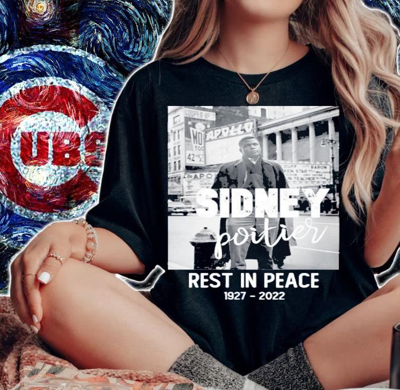 Sidney Poitier Rest In Peace 1927-2022 Shirt t-shirt woman shirt