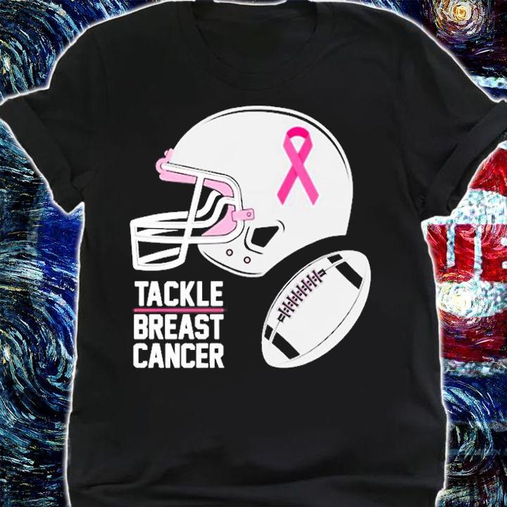 Tackle Breast Cancer Shirt Football Breast Cancer Awareness Pullover T-Shirt t-shirt shirt