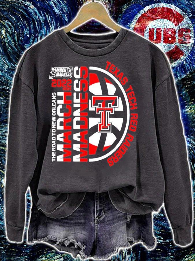 Texas Tech Red Raider 2022 NCAA March Madness The Road To New Orleans Shirt t-shirt