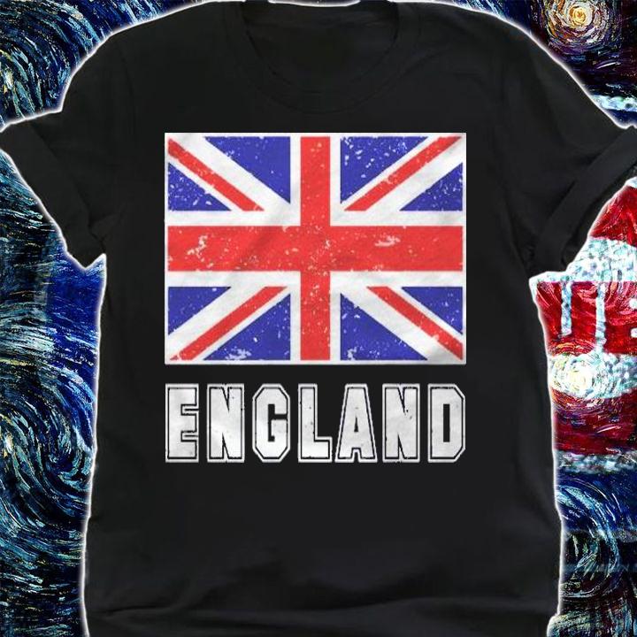 England Flag Shirt Union Jack Red White & Blue Shirt t-shirt shirt